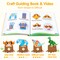 224 Sheets Origami Paper Kit for Kids Ages 5-8 8-12, Color Folding Paper Set with Origami Book, Art Craft Supplies for Boys Girls 9-12, Travel Game Airplane Car Road Trip Activities Toy Gifts